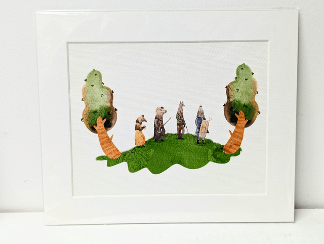 'Armagh Rhymers' - Art Print by Jonathan Hackett 