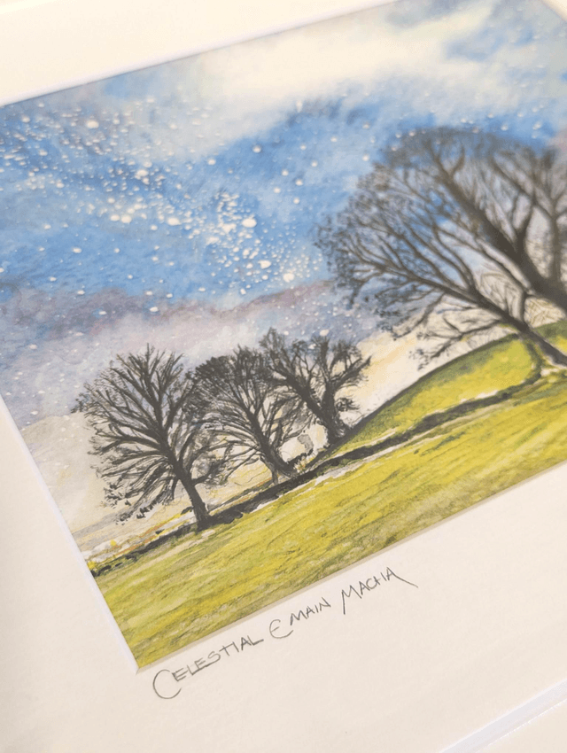 Celestial Emain Macha - Art Print by Joan McKeever