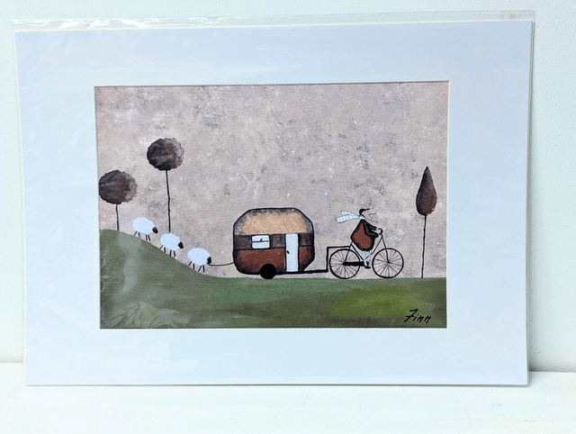 'Staycation' - Art Print by Martina Finnegan