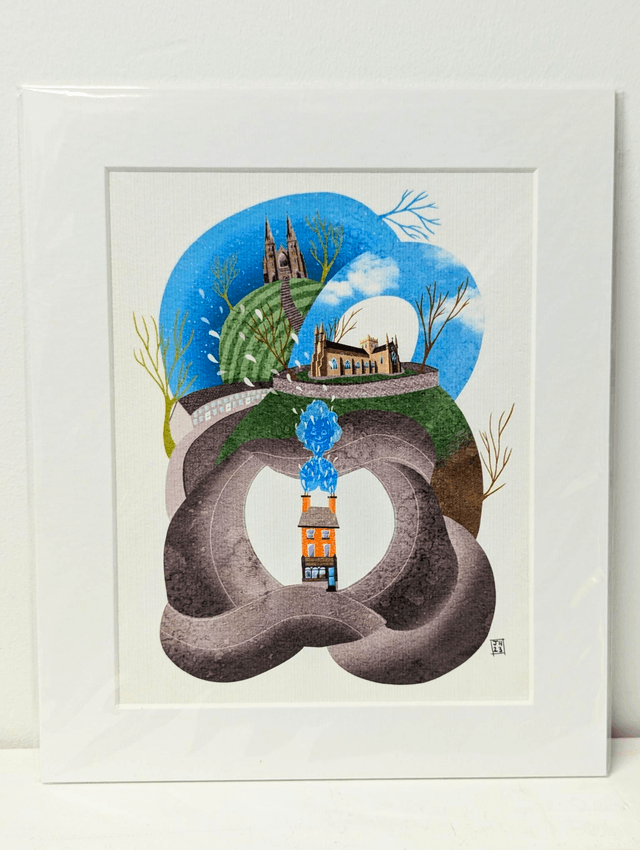 'Cloud Cuckoo' - Art Print by Jonathan Hackett 