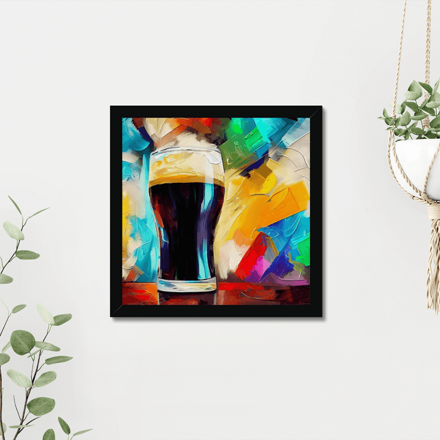 A Pint of Guinness, Framed, signed print by Stefan Birch
