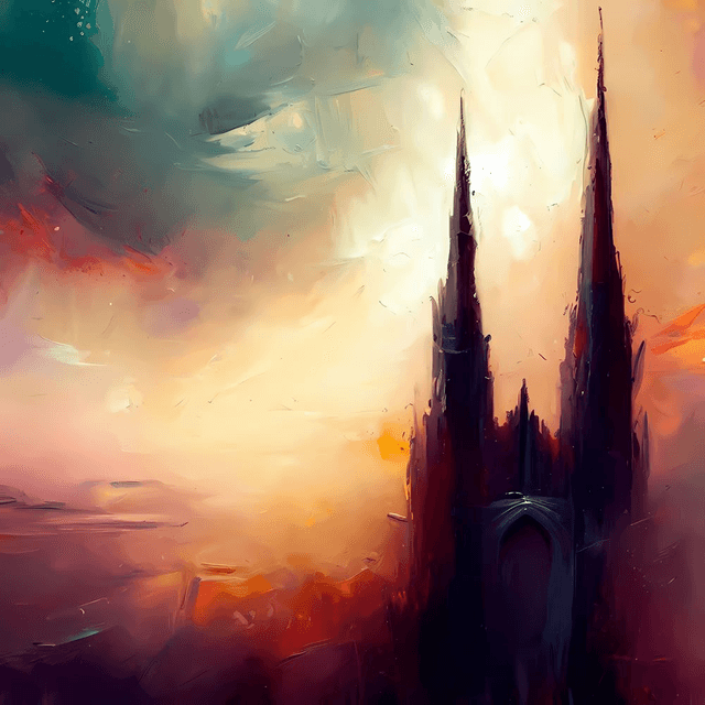 St. Patricks Cathedral Armagh. Framed, signed art print by Stefan Birch.