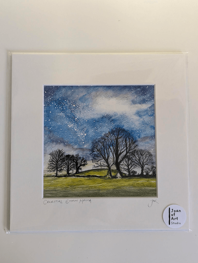 Celestial Emain Macha - Art Print by Joan McKeever