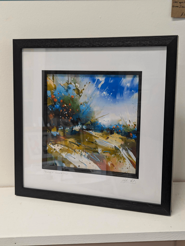 'Orchard At Harvest Time' - Framed Art Print by Stefan Birch
