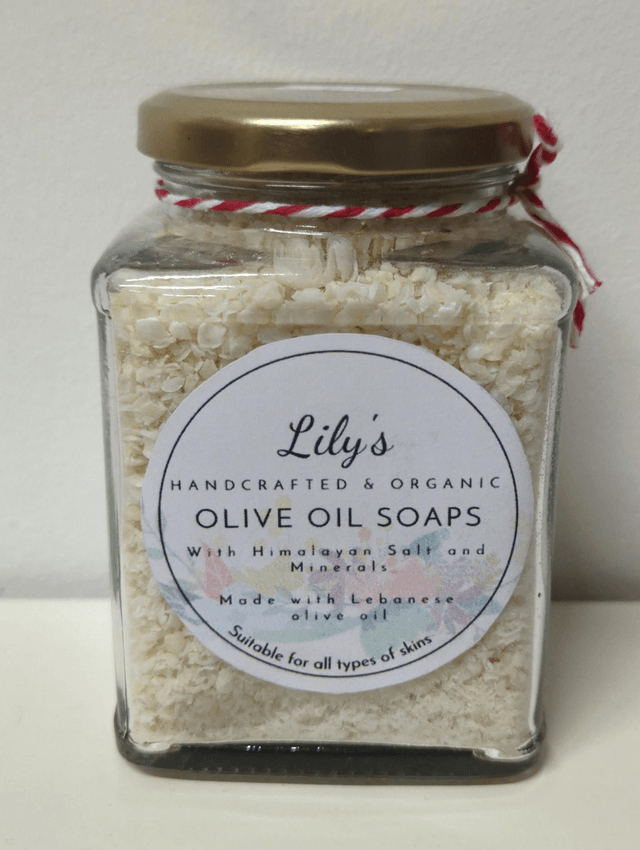 Lily's handcrafted & organic olive oil soap