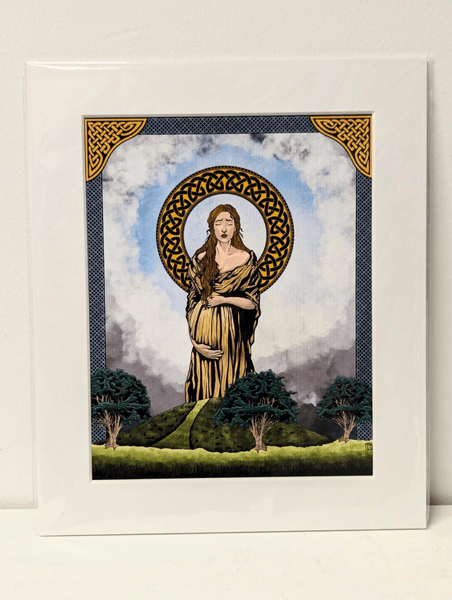 'The Goddess Macha' - Art Print by Jonathan Hackett