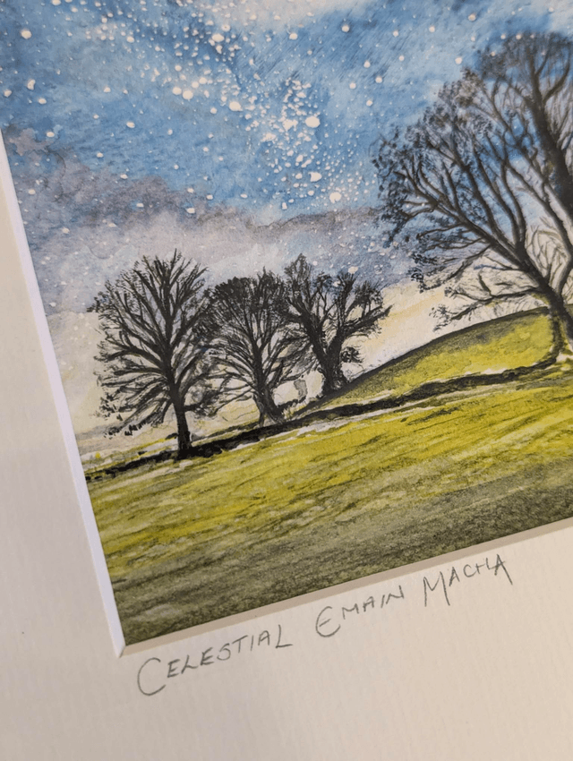 Celestial Emain Macha - Art Print by Joan McKeever