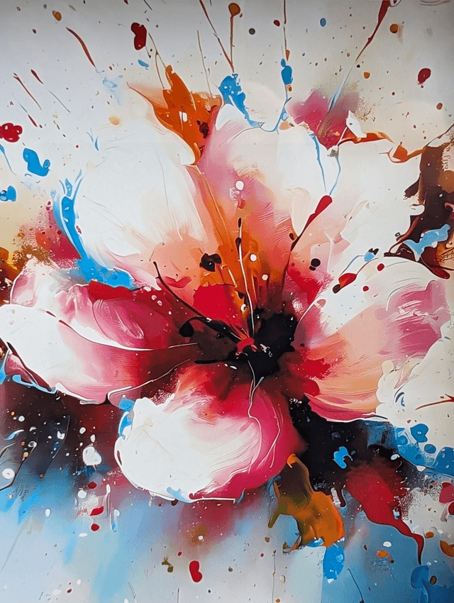 Apple Blossom art print, in deep box frame, signed by artist Stefan Birch