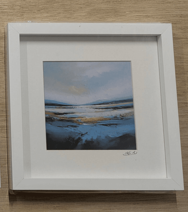 Framed Mini Abstract Landscape