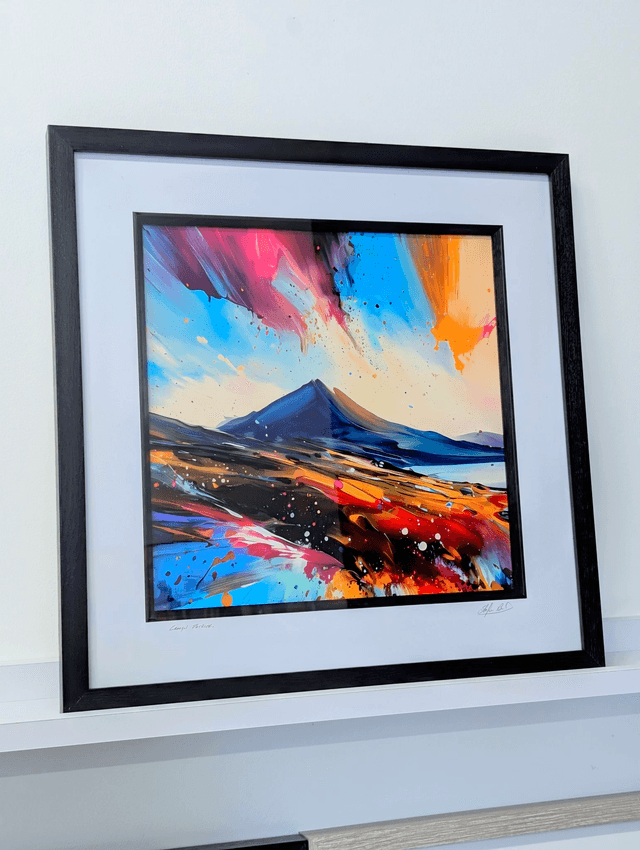 Croagh Patrick, Framed Art Print