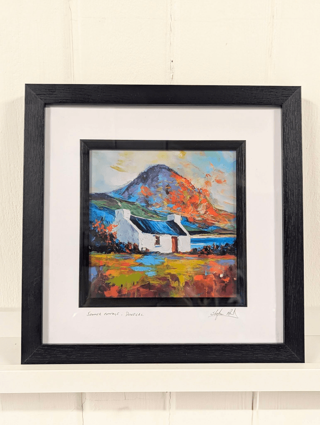 Donegal Cottage Framed Print